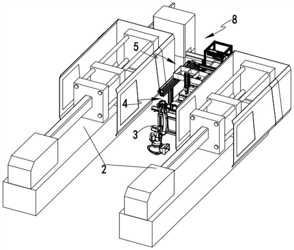 A kind of automatic production process of battery box