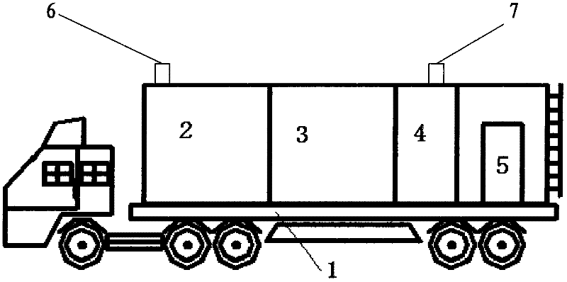 Sewage treating vehicle