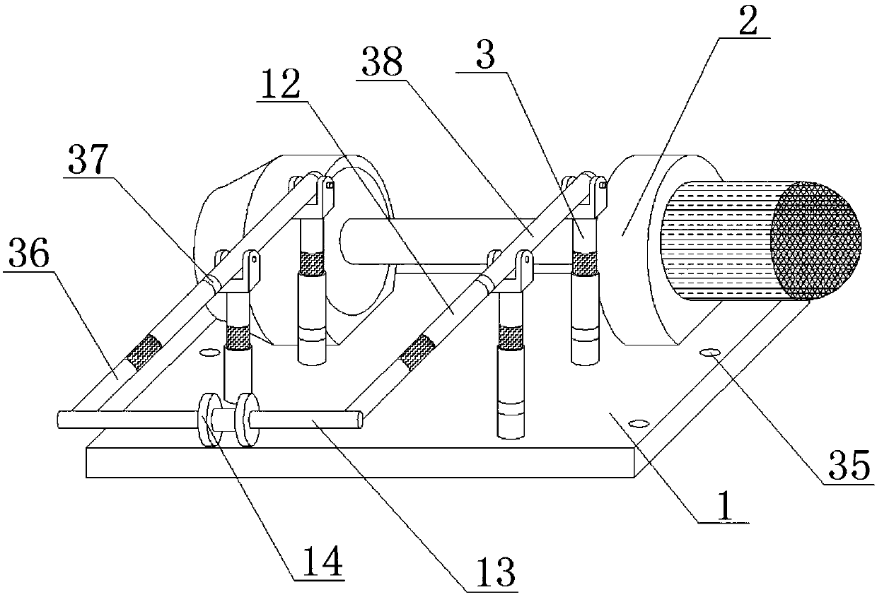 Winch for construction engineering