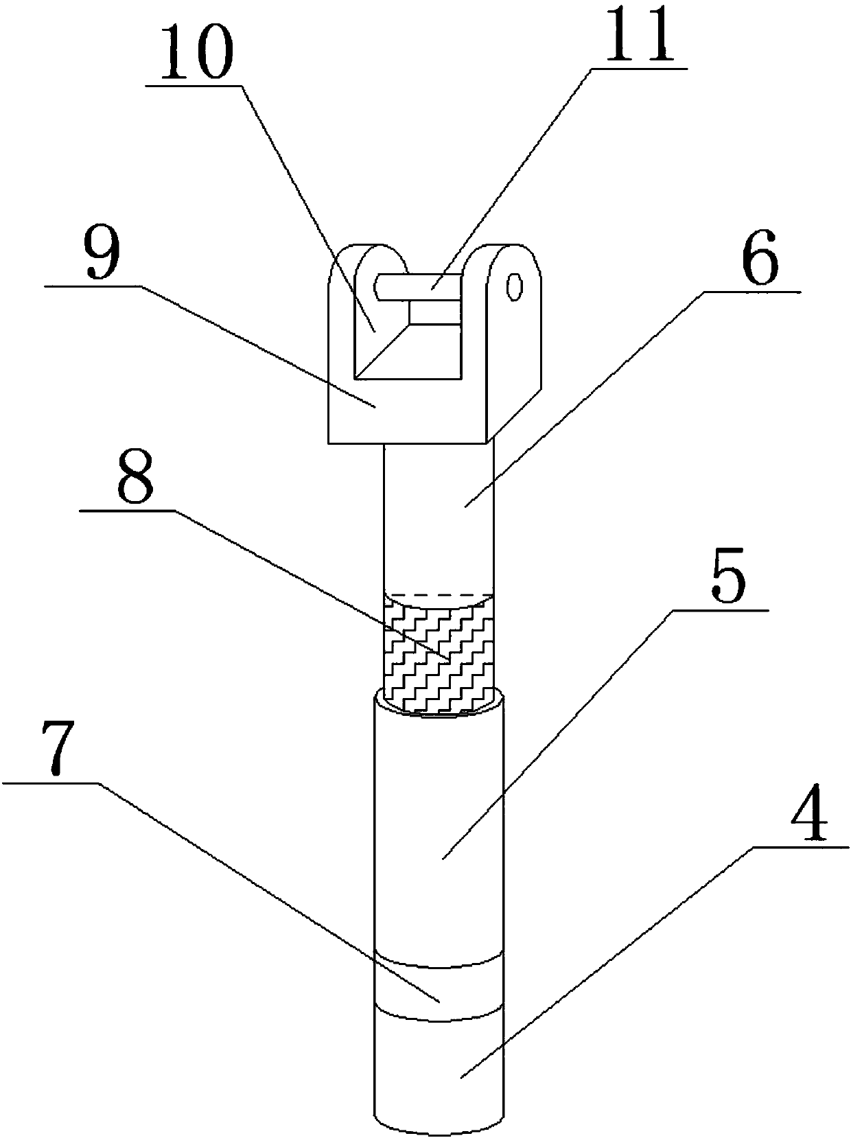 Winch for construction engineering