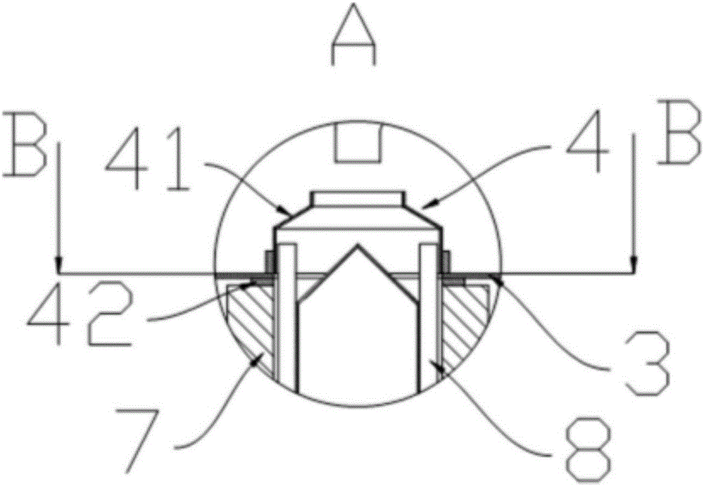 Filter drum type dust removal unit