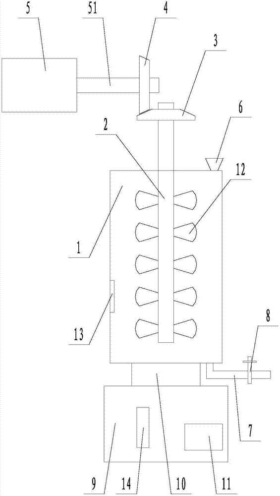 Glass fiber lubricating oil preparing system