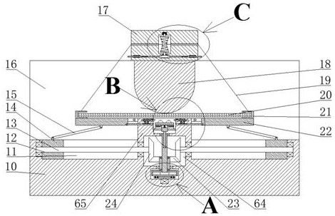 A curved plate bending processing equipment