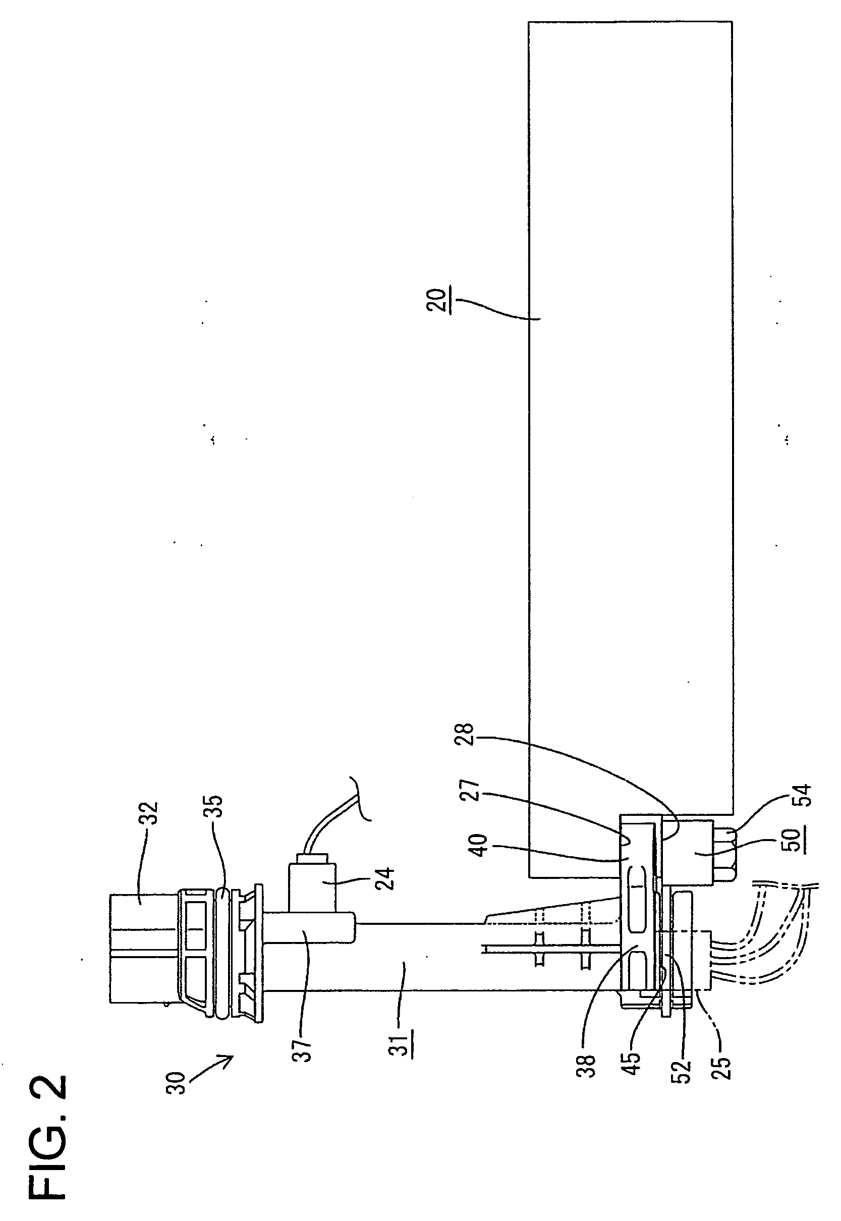 Connector mounting construction and method