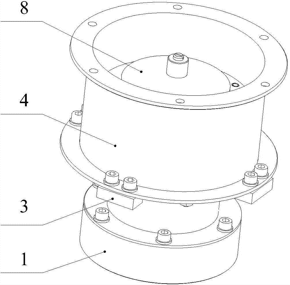 Viscous fluid damper for on-orbit vibration isolation of spatial load