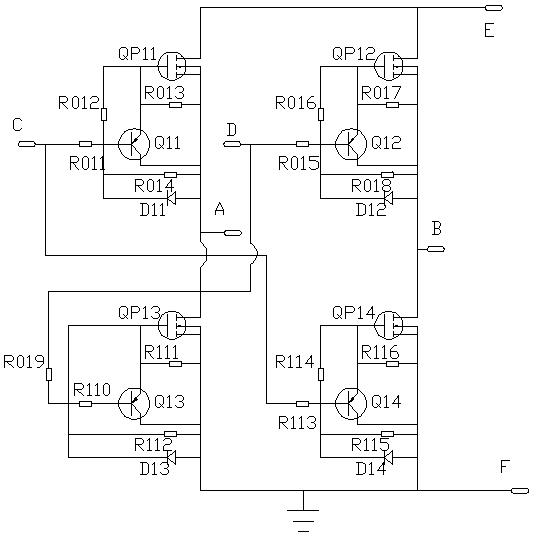 A bridge switch device for power supply