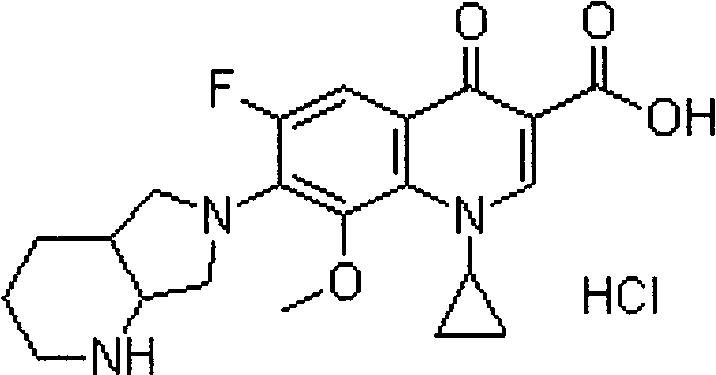 Stable moxifloxacin hydrochloride injection