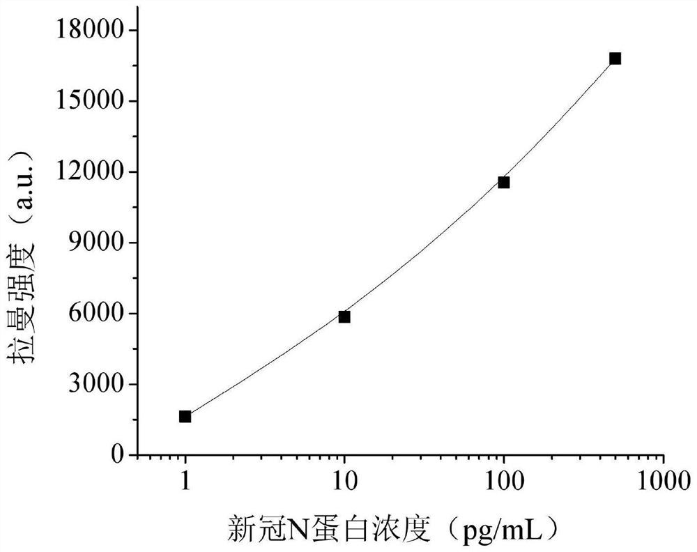 Novel coronavirus detection kit and preparation method thereof