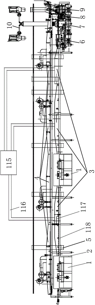 Fully-automatic enteric capsule production line