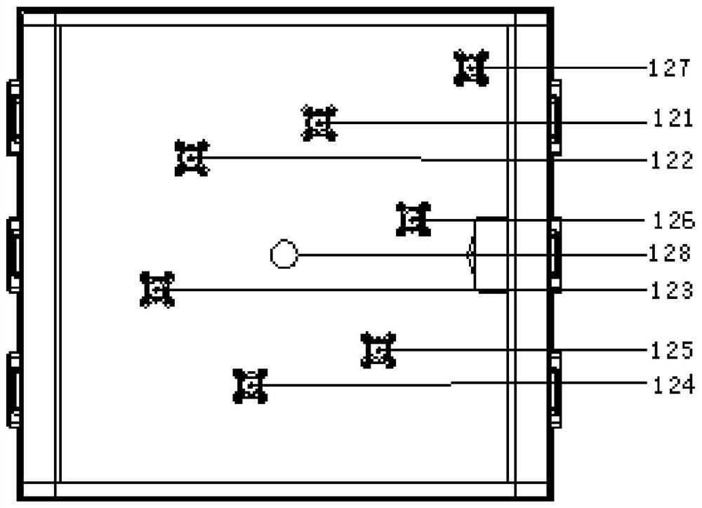 Shielding device for aircraft anti-jamming satellite receiver test