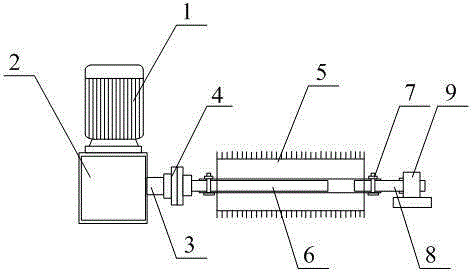 Novel mechanical equipment sweeper with improved structure