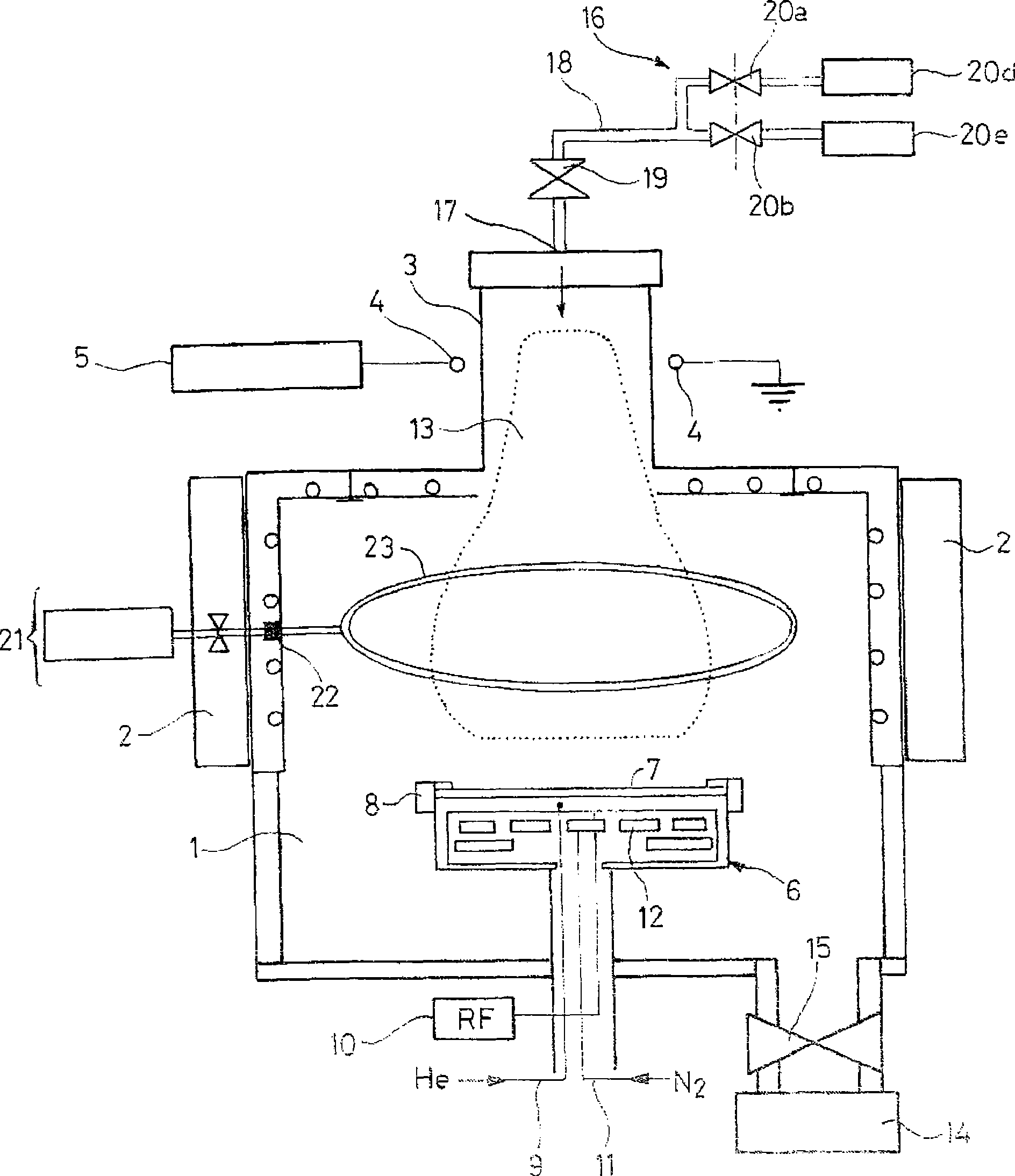 Anisotropic etching method