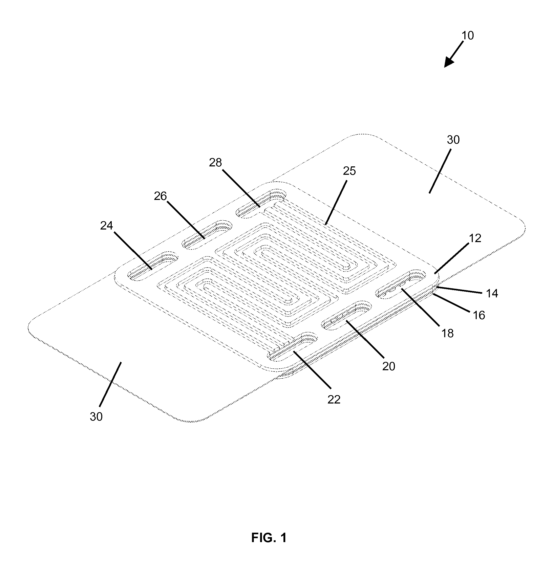 Combined fuel cell stack and heat exchanger assembly