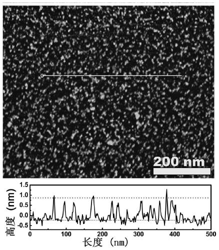 Preparation method of amorphous MoSx monolayer nanosheet