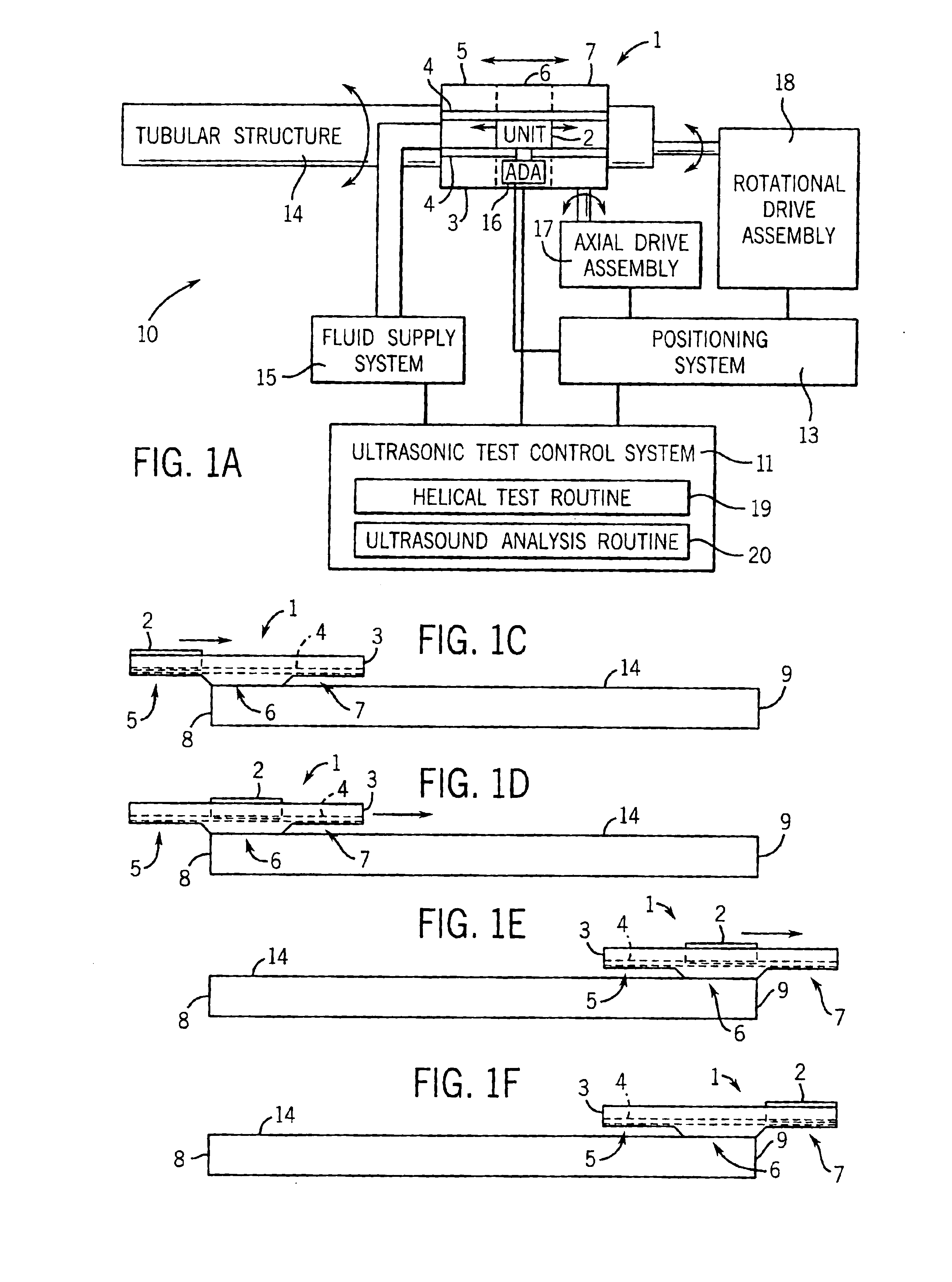 End-to-end ultrasonic inspection of tubular goods