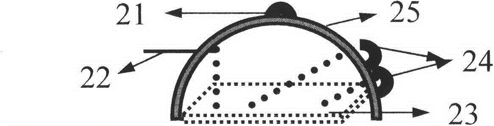 Rove siro spinning broken-strand detection and indication device