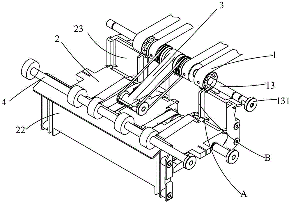 Banknote stacking device and banknote processing equipment