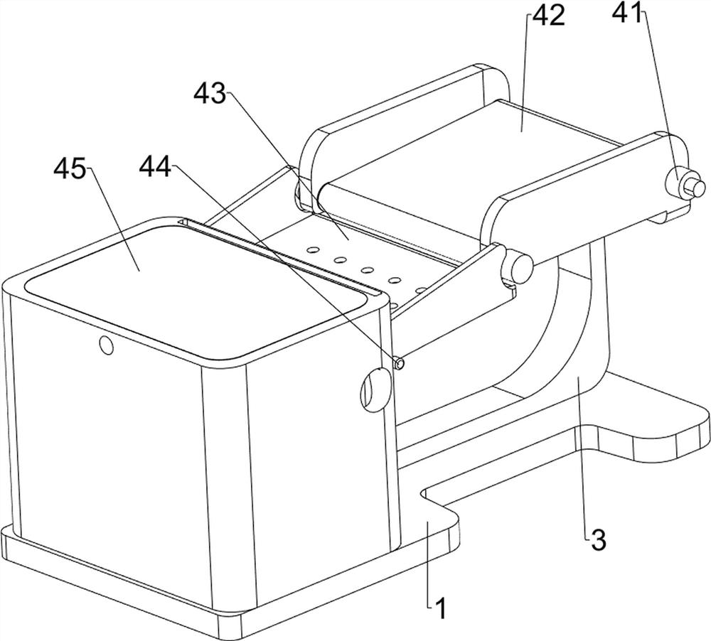 Energy-saving and environment-friendly collecting device for kitchen waste