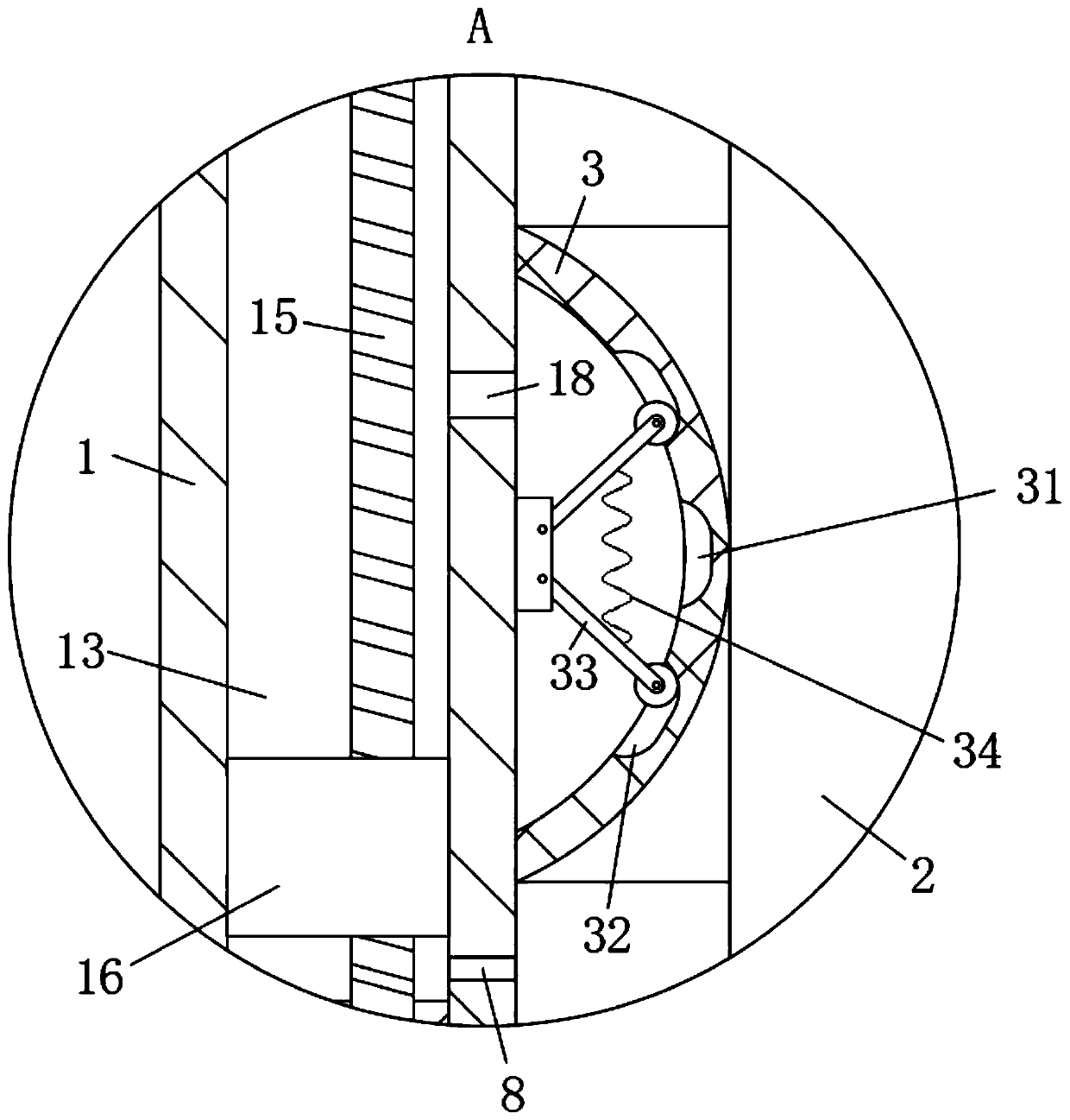 Anti-collision computer transportation device for mountainous areas