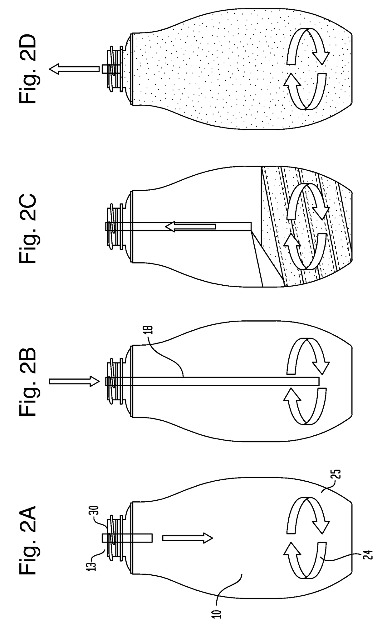 Process for coating containers