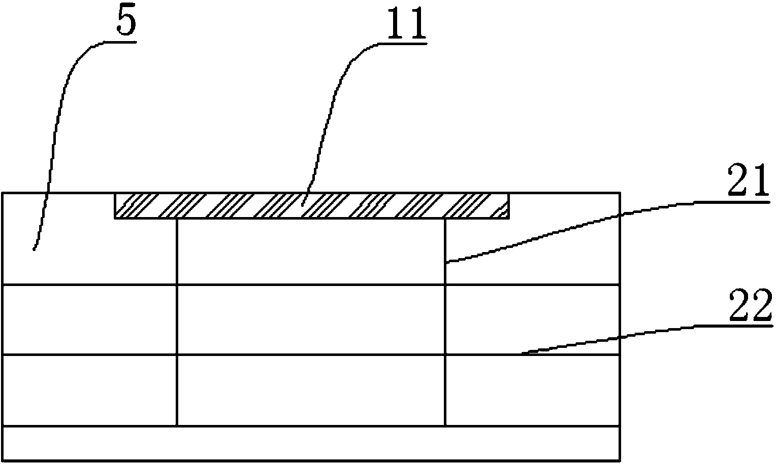 Heating power shield tunnel guide support