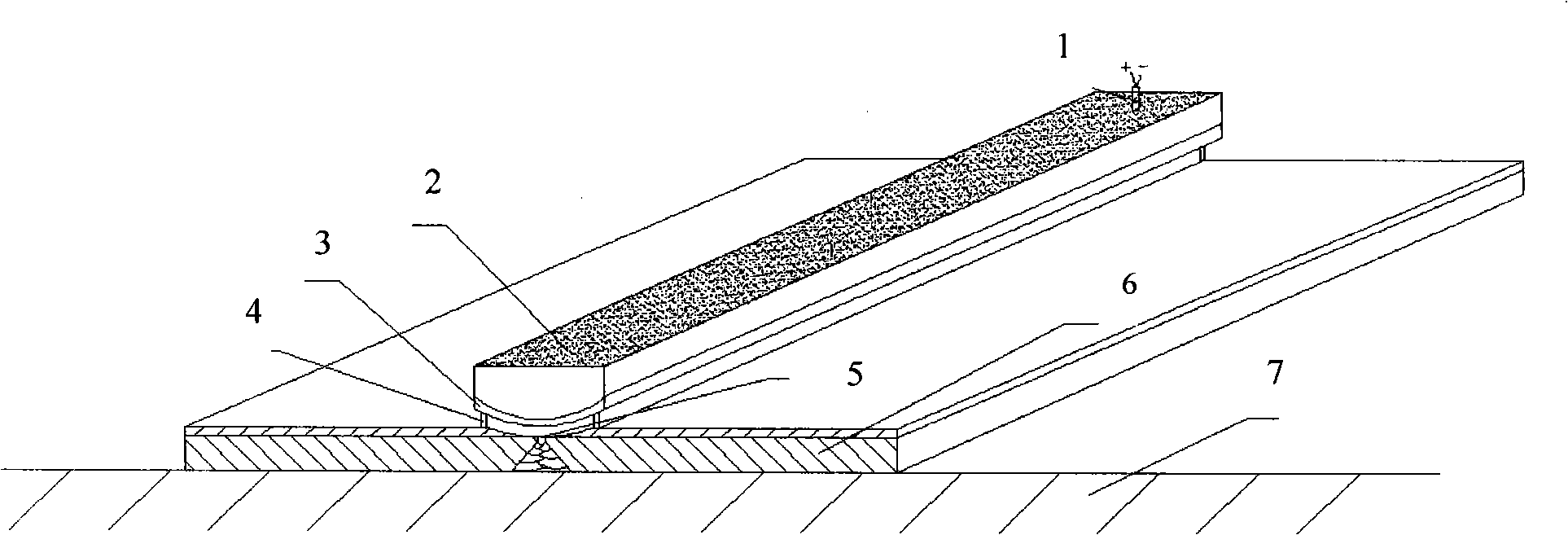 Explosive cladding welding method for titanium-steel composite board soldering joint