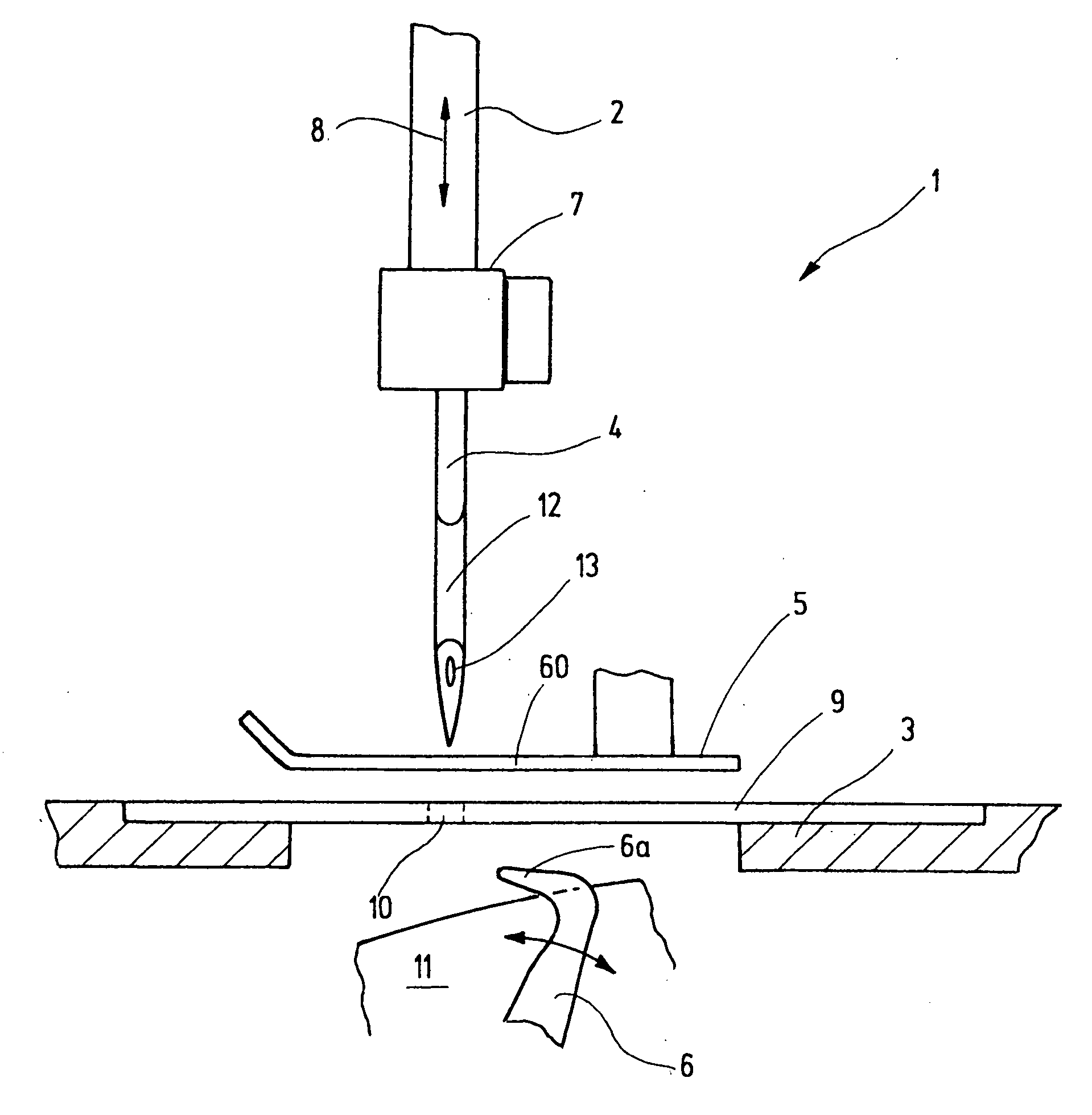 Needle holder for a sewing machine