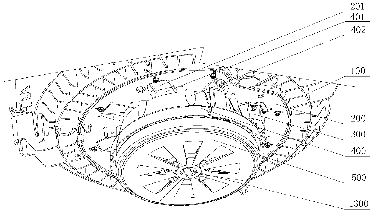 A washing machine deceleration clutch and washing machine