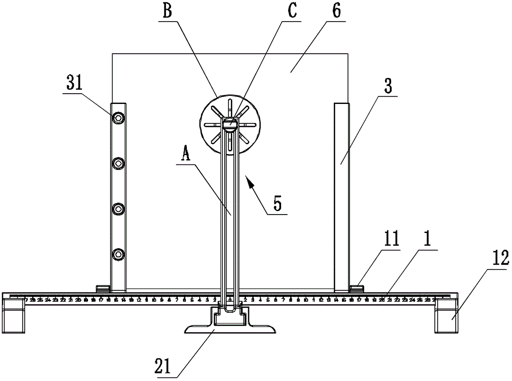 Metamaterial testing fixture device