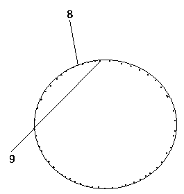 Vortex isolation control type stop pipe valve