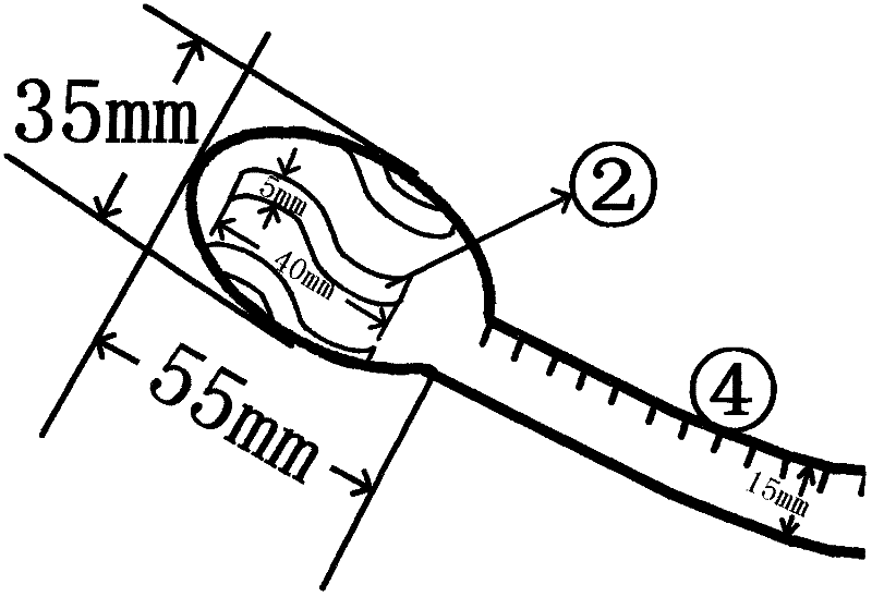 Sigmoid colon expanding bar