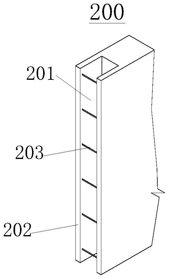 Prefabricated concrete member, prefabricated concrete assembly and splicing method thereof