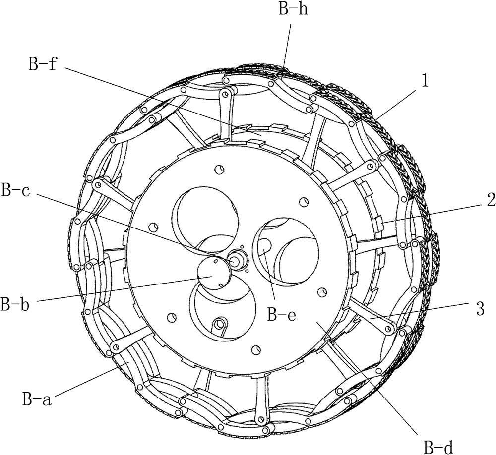 An obstacle-surpassing carrying robot