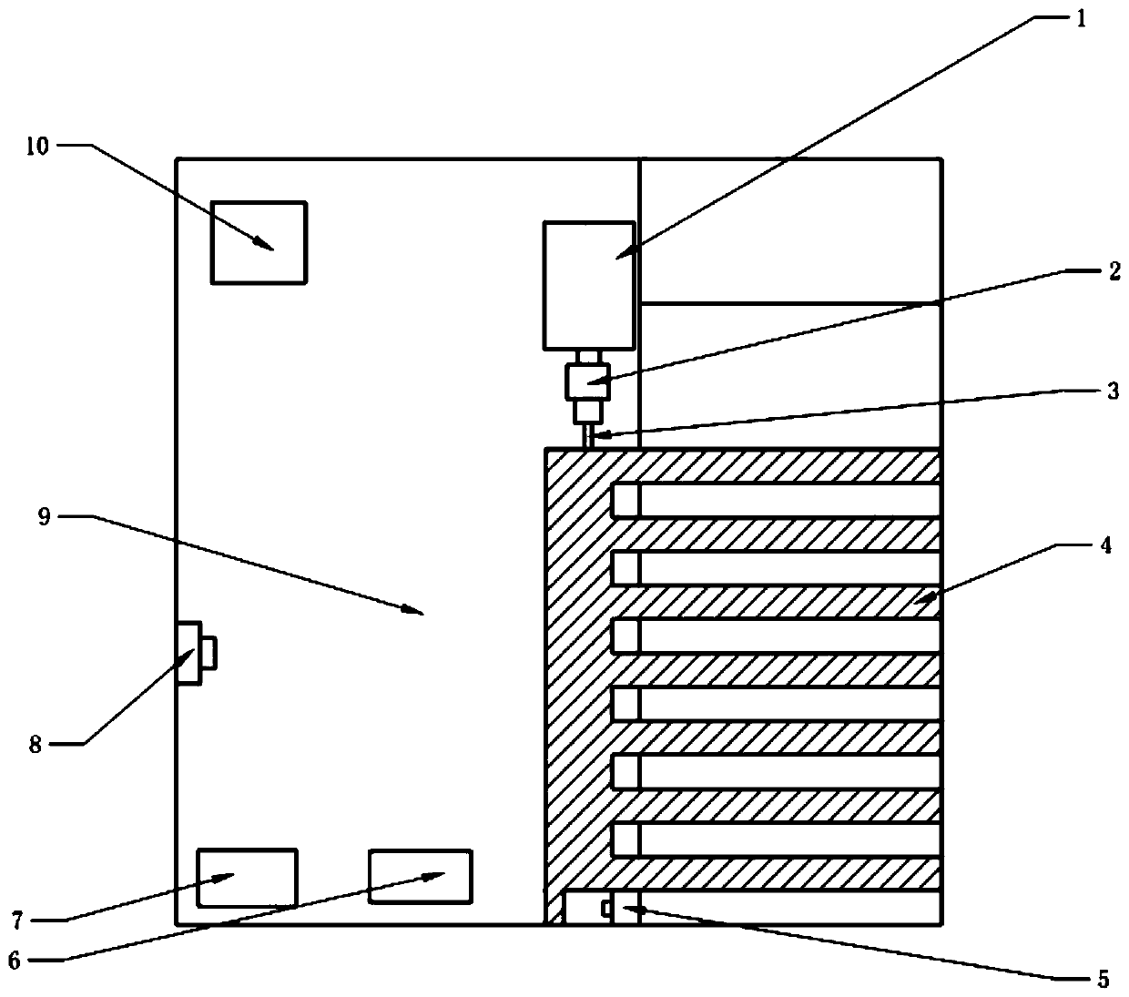 Ground leakage with low energy consumption and easy to clean