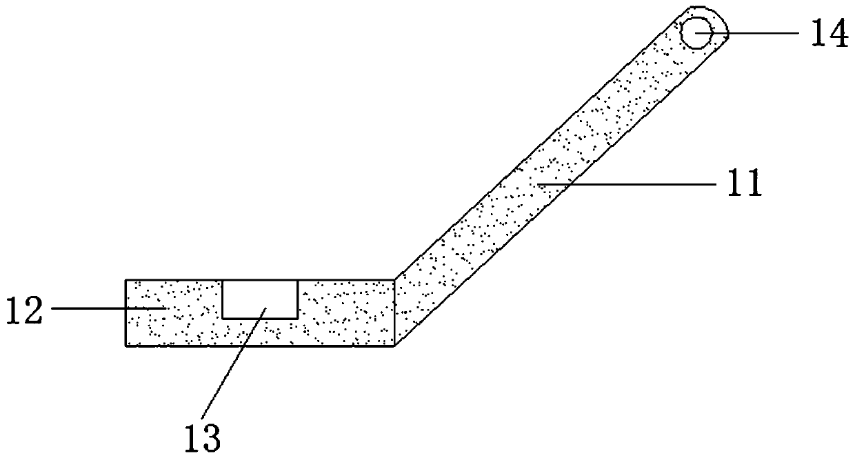 Communication tower fixing seat for electronic information engineering