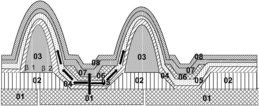 OLED (Organic Light Emitting Diode) display device and production method thereof