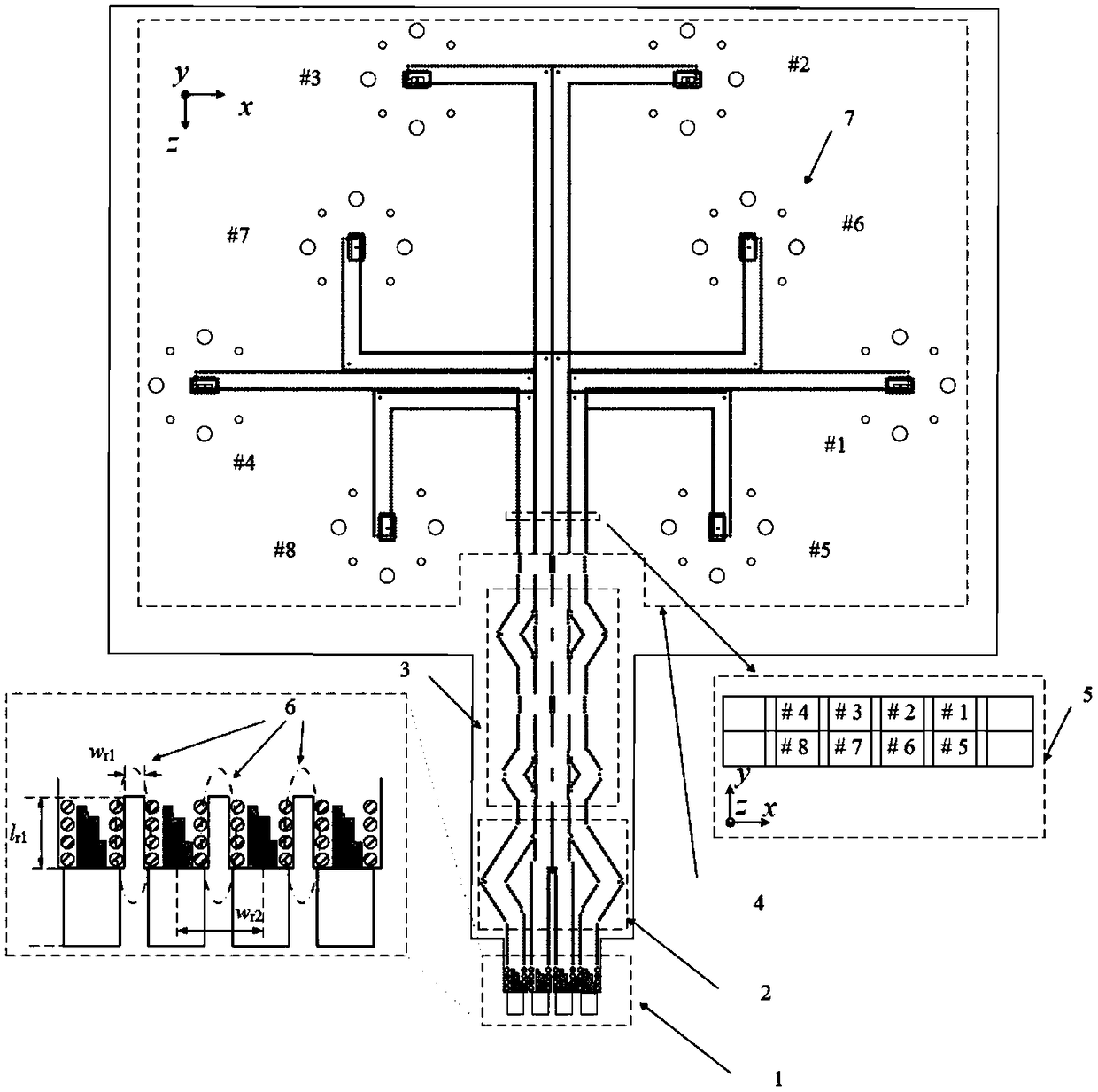 An end-on-fire multi-beam dual-circularly polarized antenna array with dielectric-loaded stepped slots