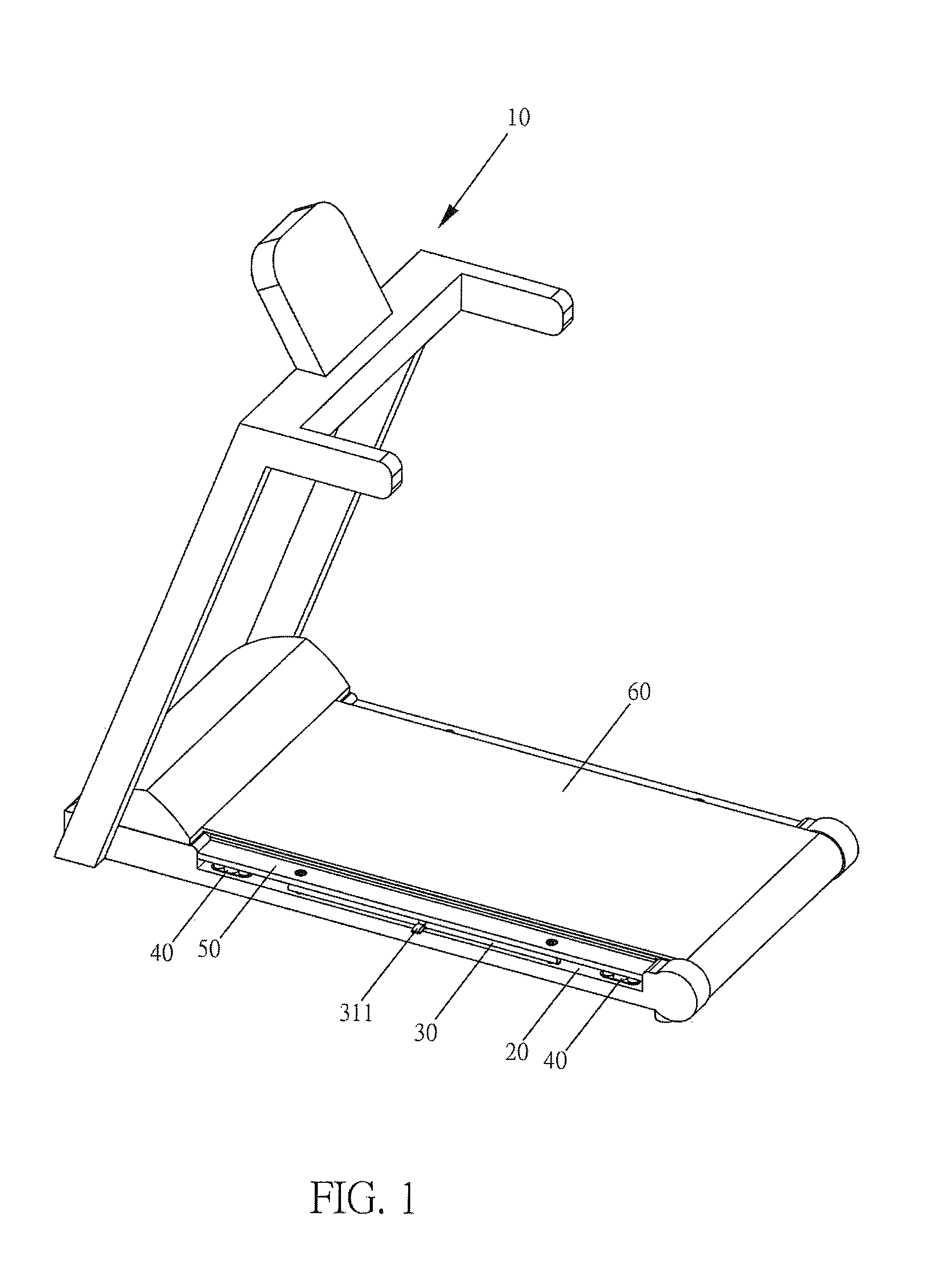 Treadmill with multiple shock-absorbing functions