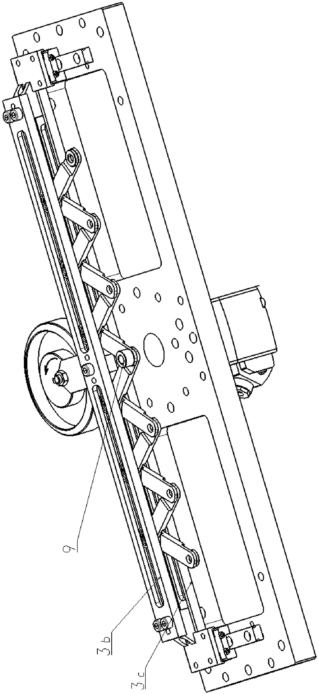 Uniform displacement mechanism