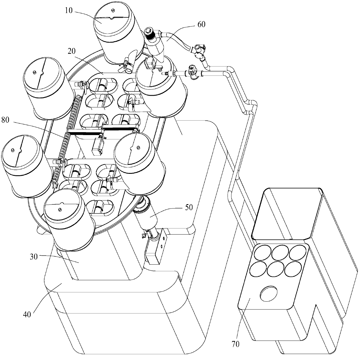 Wheaten food making machine