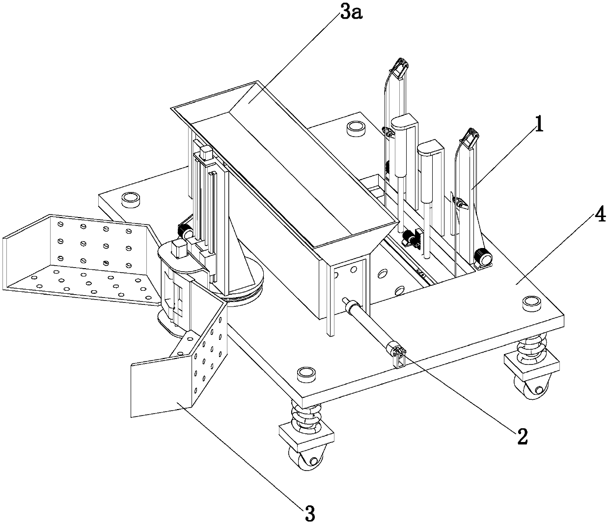 Silt cleaning device for watercourse treatment in municipal engineering