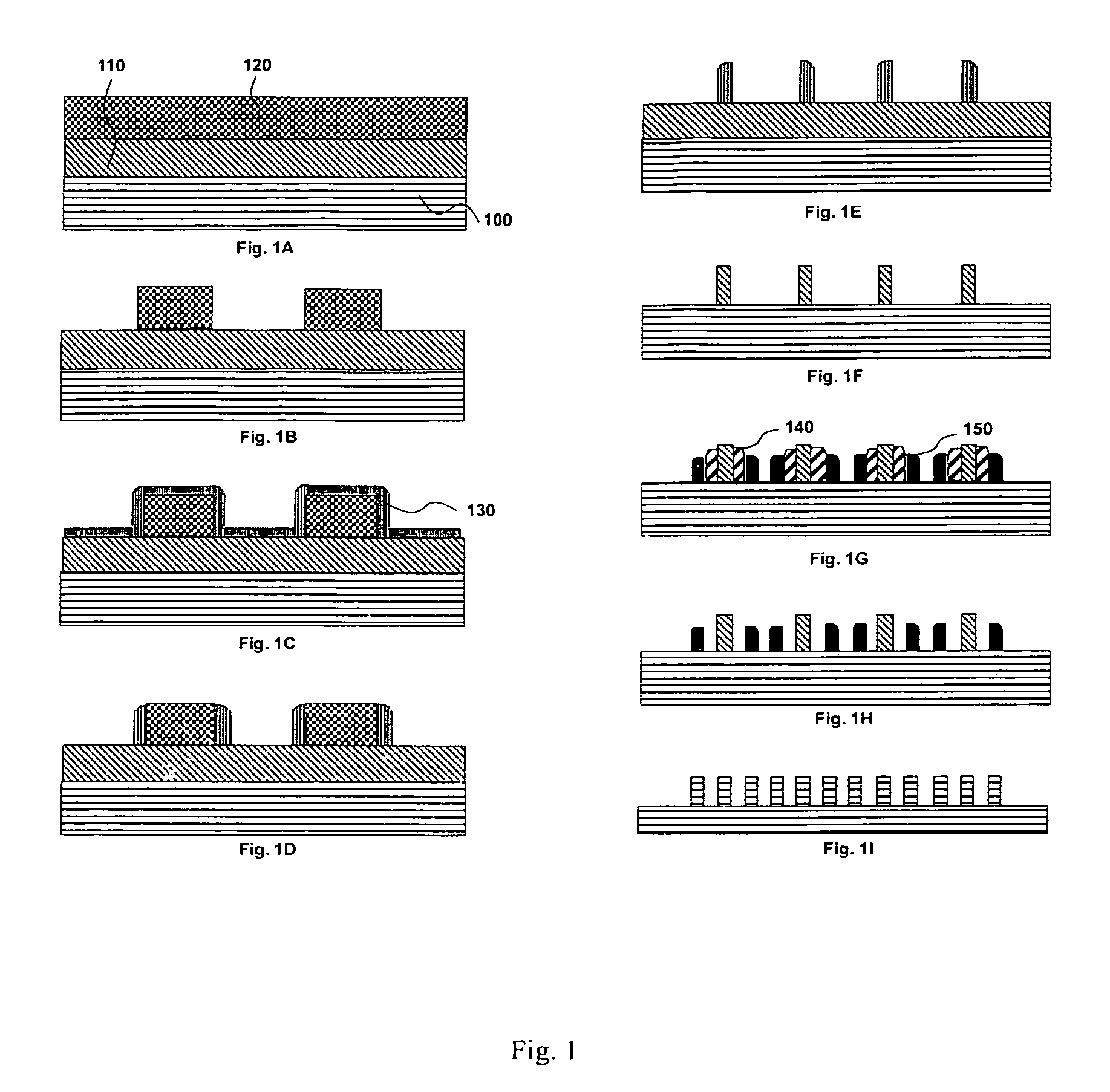 Fabrication and mask design methods using spatial frequency sextupling technique