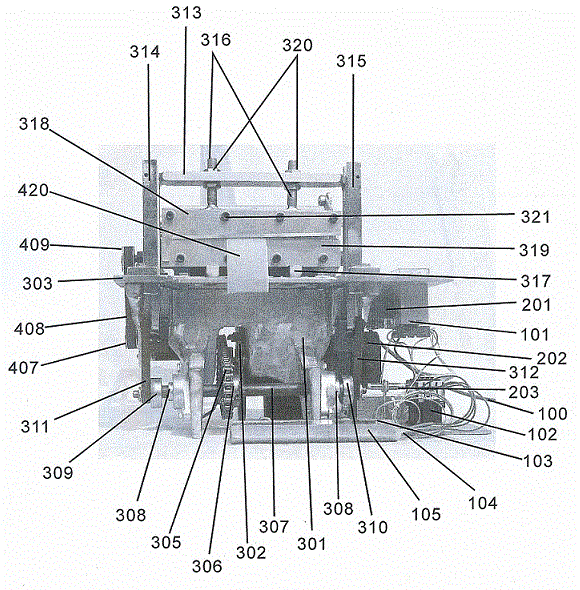 Computer belt cutting machine