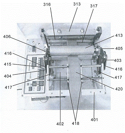 Computer belt cutting machine