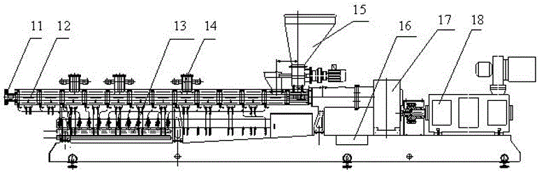 A high-permeability film production line and its production process