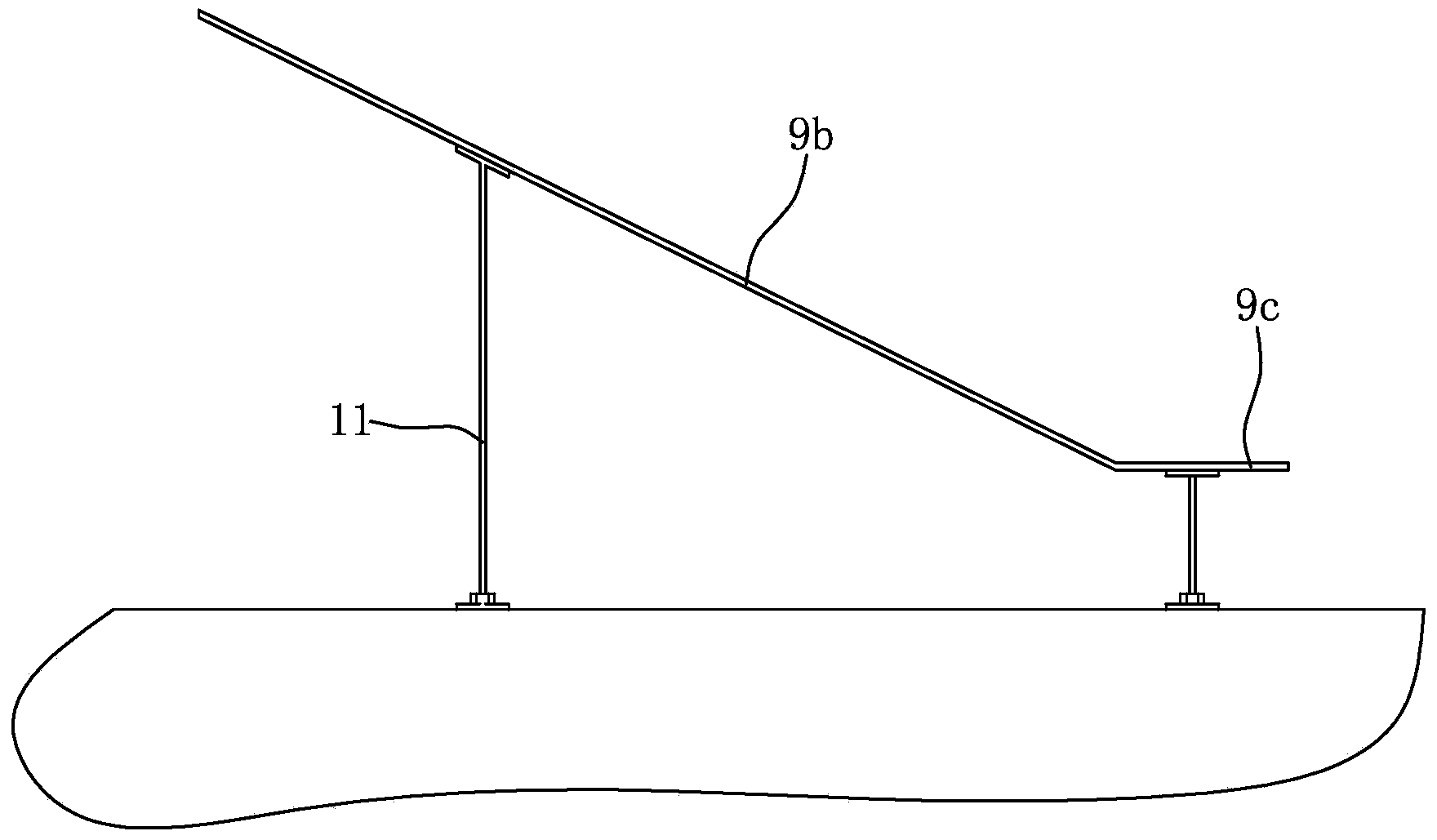 Standard fastener detection conveying and detection device