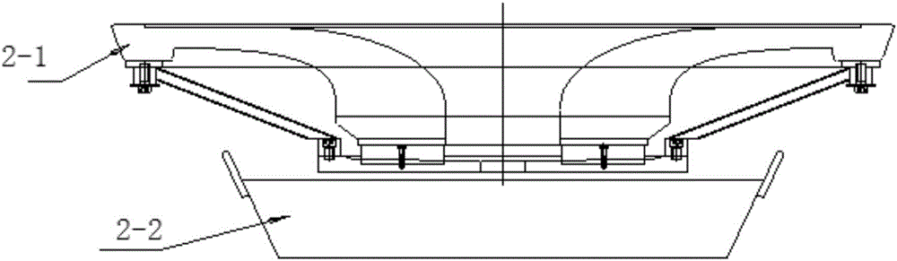 Manufacturing method and system for gypsum core used for casting of large impeller