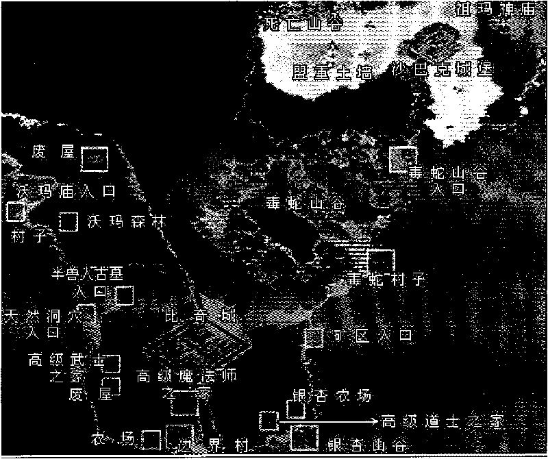 Zoning adaptive network system based on cluster server and building method