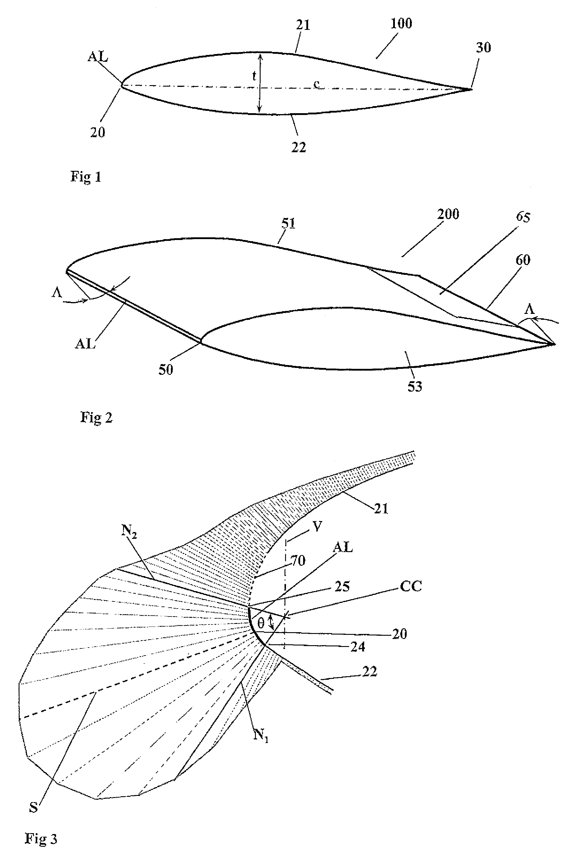 Low-drag swept wings