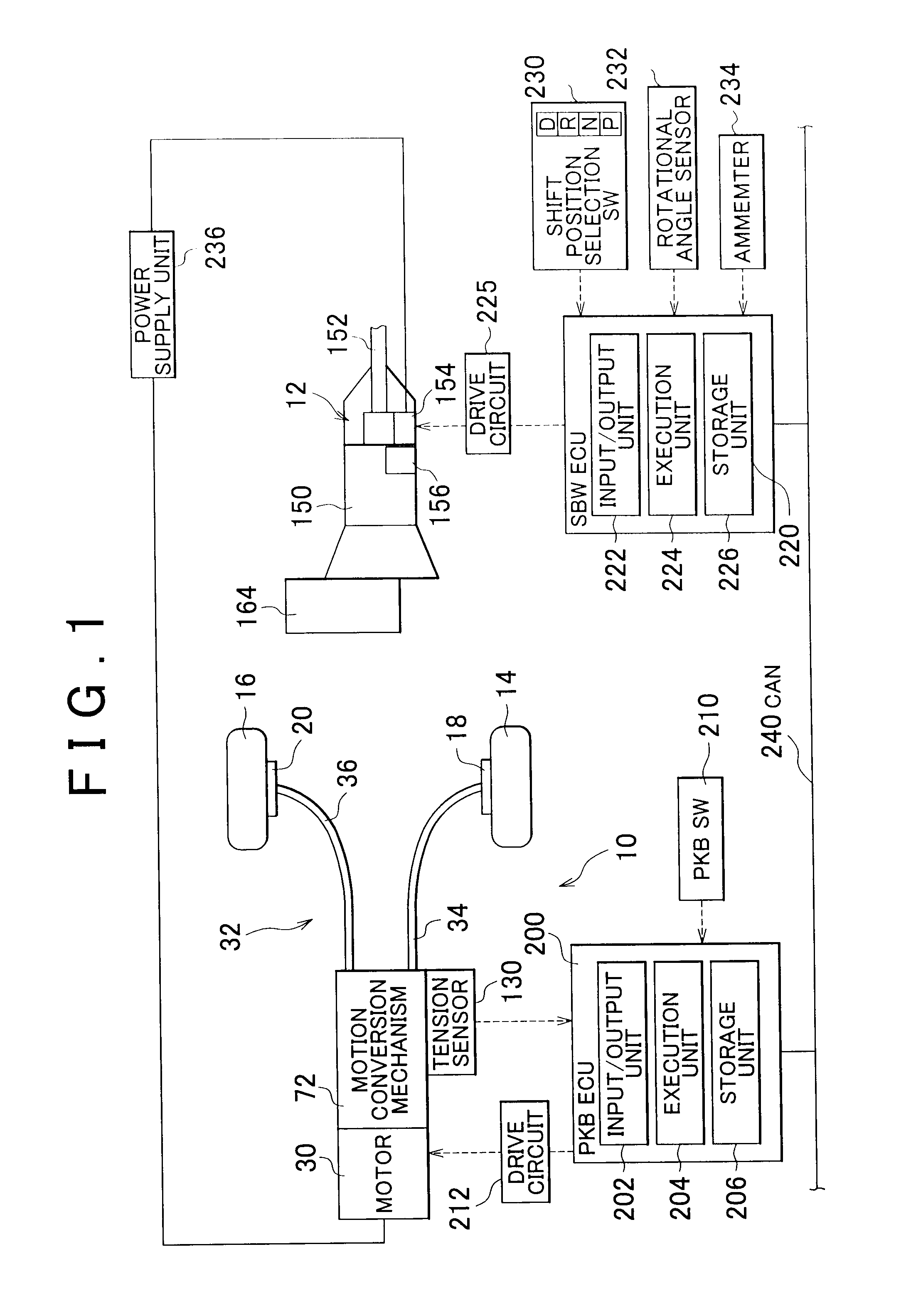 Vehicle parking system and method for controlling the same